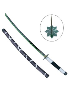 KATANA NON AFFILATA DEMON SLAYER SANEMI SHINAZUGAWA V2 ANIME DEMON SLAYER - RIPRODUZIONI/REPLICHE