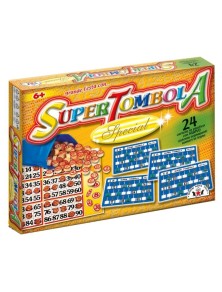 SUPER TOMBOLA SPECIAL 24 CARTELLE GIOCHI DA TAVOLO - GIOCHI DA TAVOLO/SOCIETA'