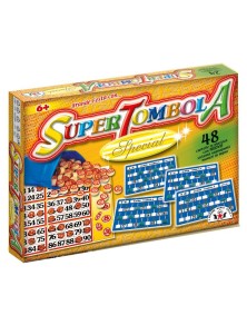 SUPER TOMBOLA SPECIAL 48 CARTELLE GIOCHI DA TAVOLO - GIOCHI DA TAVOLO/SOCIETA'