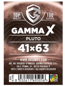 Gamma X Bustine Protettive Pluto 41 x 63 mm Dv Giochi