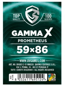 Gamma X Bustine Protettive Prometheus 59 x 86 mm Dv Giochi