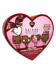 Dc Valentines Pocket Pop! Vinile Figura 4-pack Choc 4 Cm Funko