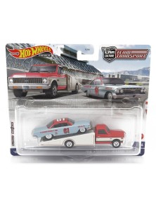 CHEVROLET - RAMP TRUCK CAR TRANSPORTER WITH IMPALA N 61 RACING 1961 - VARIOUS