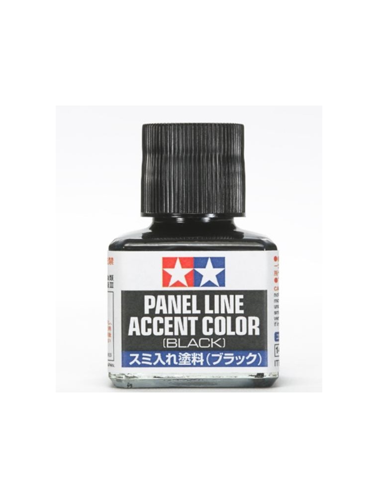 Tamiya - PANEL LINE ACCENT         NERO