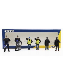 FIGURES - SET 6X POLICE...