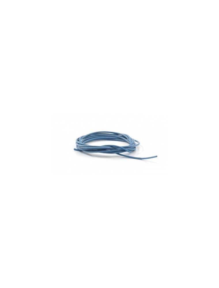 SCALEAUTO - Silicone wire for cars 0.9mm. Diameter. blue 1m.