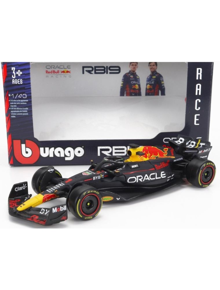 Bburago - Red Bull F1 RB19 Max Verstappen 1 1/43 World Champion 2023