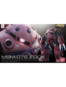 GUNDAM REAL GRADE RG MODEL KIT  Z'GOK CHAR CUSTOM 1/144 BANDAI