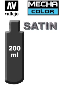 VALLEJO MECHA COLOR SATIN VARNISH 200 ml 27703 COLORI VALLEJO