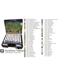 VALLEJO MODEL COLOR MILITARY BOX SET 70173 COLORI VALLEJO