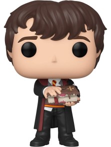 Harry Potter Funko POP Vinile Figura Neville Paciock con Libro dei Mostri 9 cm