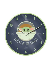 Star Wars The Mandalorian Wall Clock Cutest In The Galaxy Pyramid International