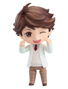 Haikyu!! Nendoroid Figura Toru Oikawa School Uniforme Ver. (re-run) 10 Cm Orange Rouge