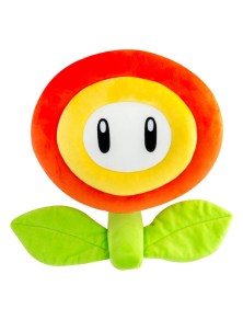 Super Mario Mocchi-mocchi Peluche Figura Fire Flower 38 Cm Tomy