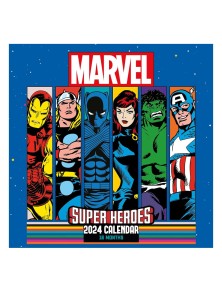 Marvel Calendar 2024 Super Heroes Pyramid International