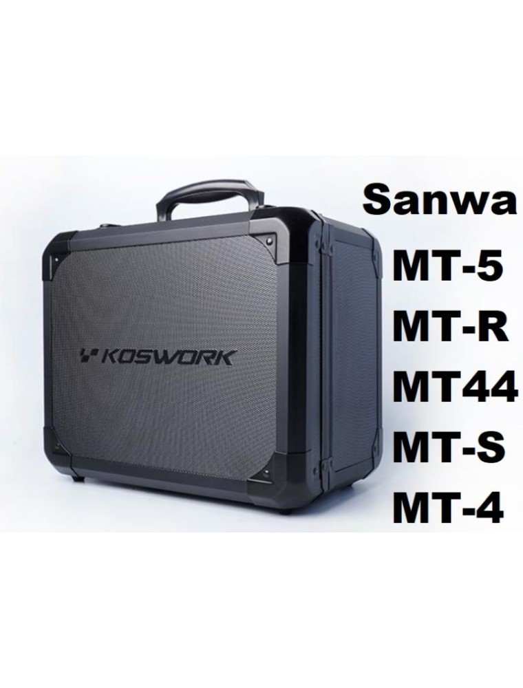 KOSWORK - Valigia Sanwa MT-5 MT-R MT-44 MT-S in alluminio V2 Koswork