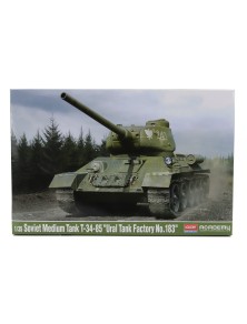 TANK - T-34-85 SOVIET MEDIUM TANK URAL FACTORY MILITARY 1945 - /