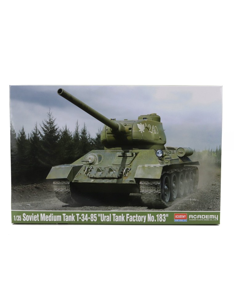 TANK - T-34-85 SOVIET MEDIUM TANK URAL FACTORY MILITARY 1945 - /