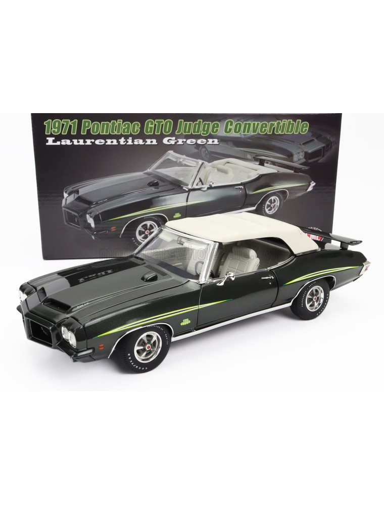 PONTIAC - GTO JUDGE CABRIOLET 1971 - LAURENTIAN GREEN