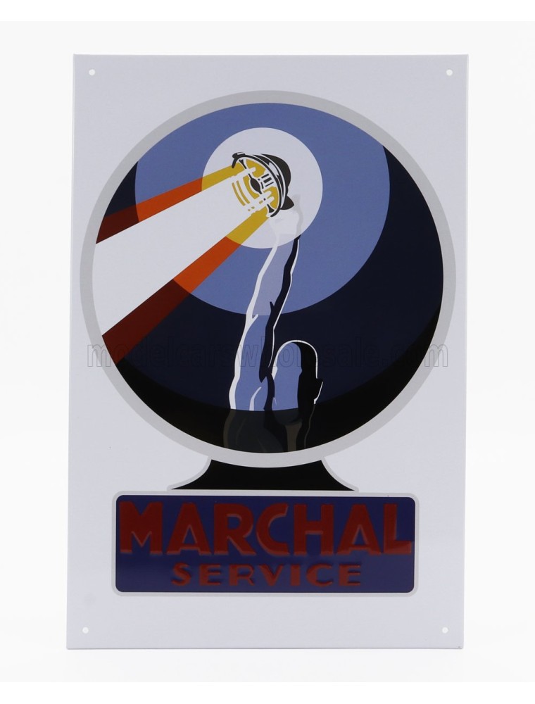 ACCESSORIES - METAL PLATE - MARCHAL SERVICE - VARIOUS