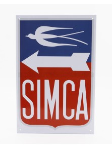 ACCESSORIES - METAL PLATE - SIMCA LOGO - VARIOUS