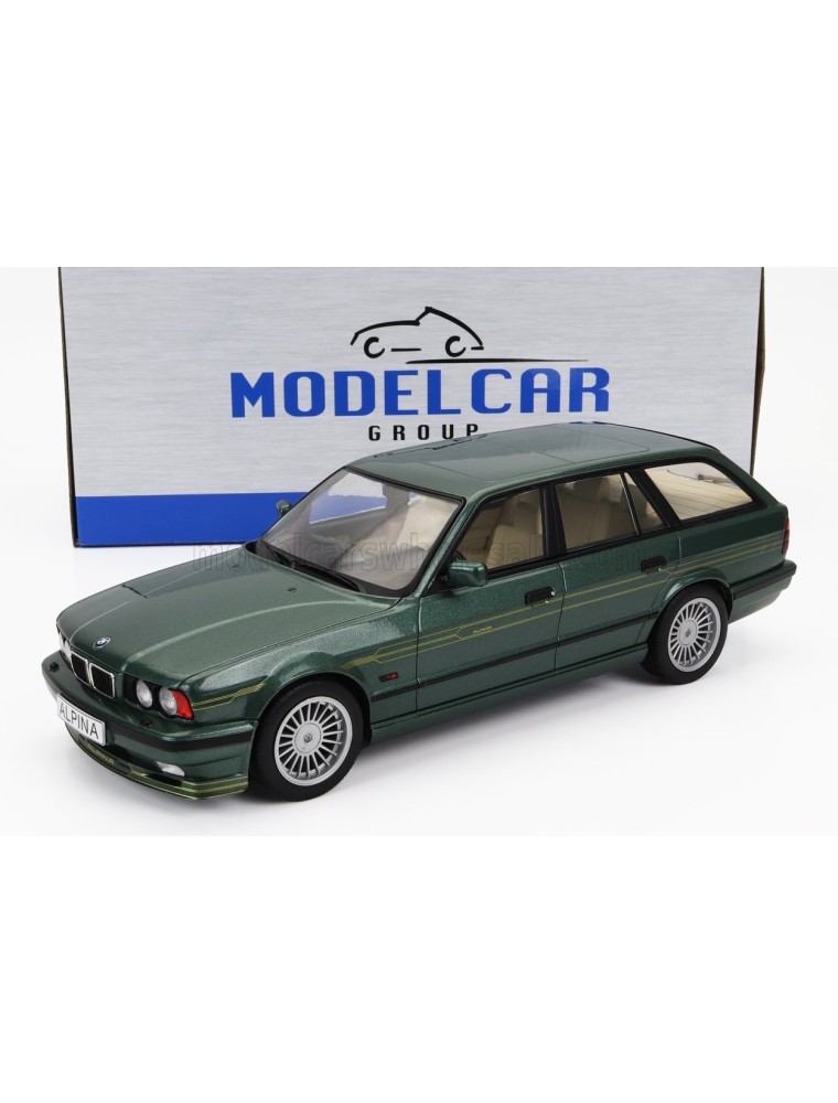 BMW - 5-SERIES B10 4.6 ALPINA TOURING (E34) SW STATION WAGON 1989 - GREEN MET