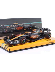 McLAREN - F1  MCL36 TEAM MCLAREN N 28 TEST ABU DHABI 2022 OSCAR PIASTRI - ORANGE BLACK