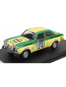 OPEL - ASCONA 1.9 SR (night version) N 26 RALLY RAC LOMBARD 1973 WALTER ROHRL - JOCHEN BERGER - GREEN YELLOW