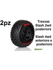 LOUISE RC - GOMME SC-Pioneer TRAXXAS SLASH 2WD e 4WD SOFT 1/10 2pz