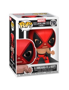 Marvel Luchadores Deadpool POP! Figure in Vinile El Chimiganga De La Muerte 9cm