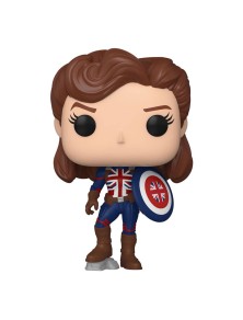 What If...? Funko Pop Marvel Vinile Figura Captain Carter 9 Cm