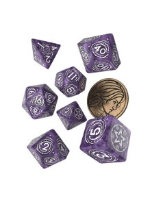 The Witcher Dice Set Yennefer Lilac E Gooseberries (7) Q Workshop