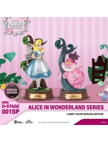 MINI D-STAGE ALICE CANDY COLOR EXCL 2-PK Mini Figura Beast Kingdom