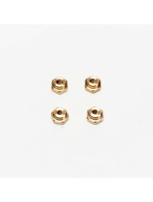 BRM MODEL CARS - NSU TT/Simca1000 TTS - Brass "nut" bearings (x4)