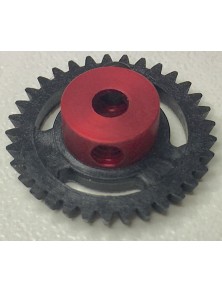 BRM MODEL CARS - MINICAR/REVOSLOT Nylon AW spur gear 33 T ﾇ? 12.4 + M3 screw (x1)