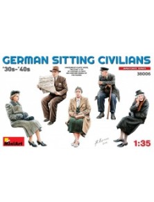 MINI ART - 1/35 German Sitting Sivilians '30s-'40s