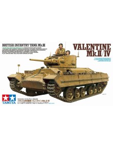 TAMIYA - 1/35 British Infantry Tank Mk.III Valentine Mk.II/IV