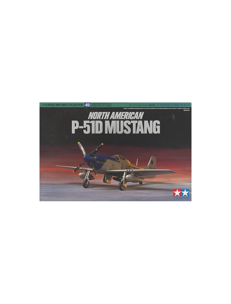 TAMIYA - 1/72 North American P-51 D Mustang