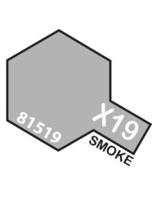 TAMIYA - MINI 10ml X-19 Smoke 