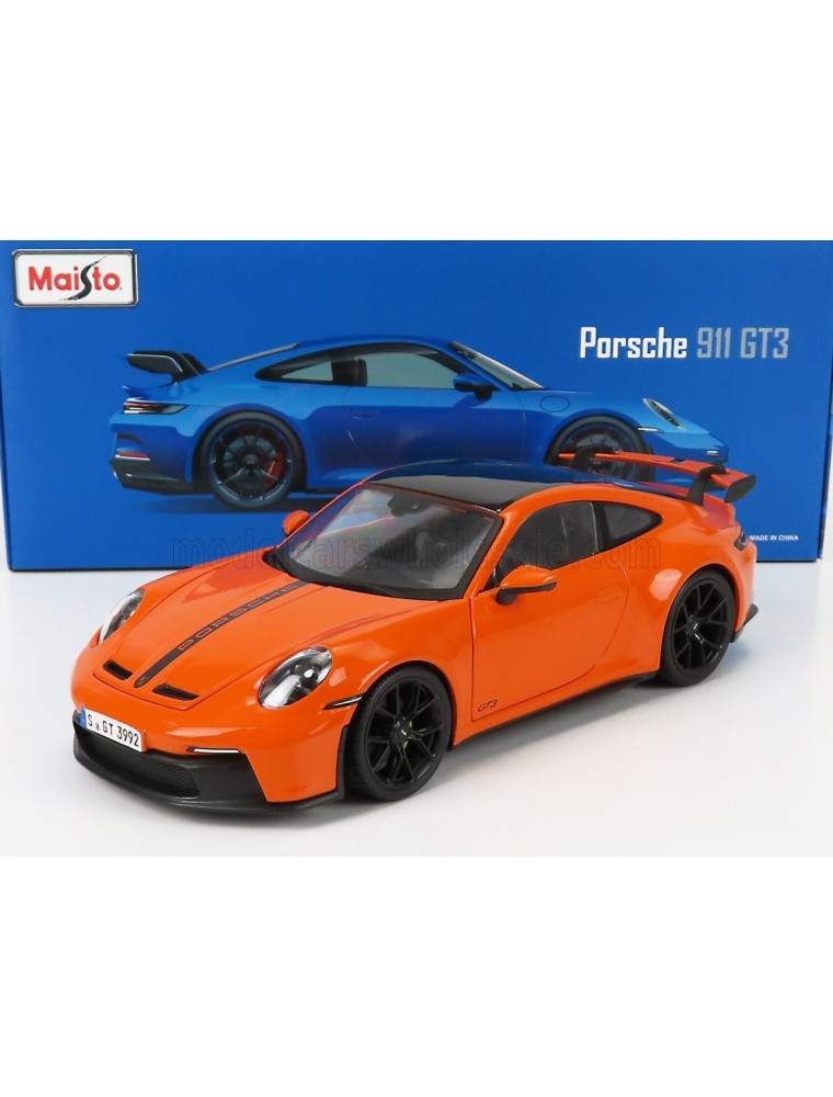 copy of PORSCHE - 911 992 GT3 COUPE 2022 - EXCLUSIVE CARMODEL - ORANGE