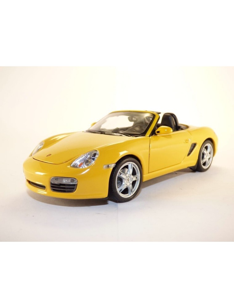 WELLY - PORSCHE BOXSTER S CABRIO GIALLA 1:24