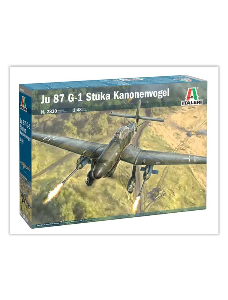 Italeri - Junker Ju-87 G-1 Stuka 1/48 JU87 Kanonenvogel