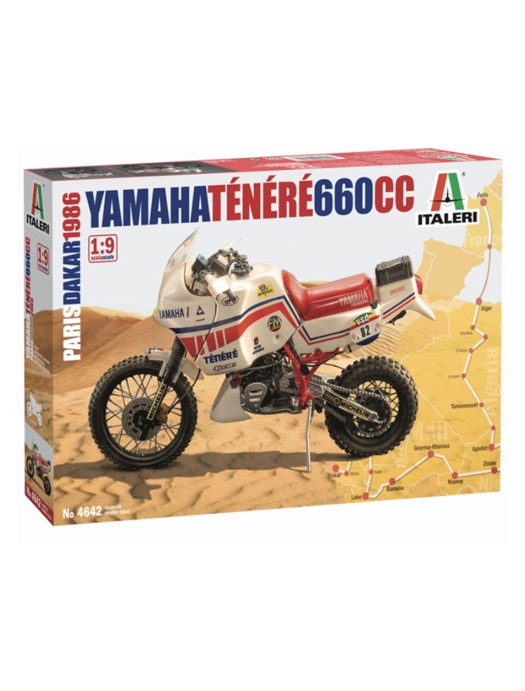 Italeri - Yamaha Tenere 660cc 1986 1/9