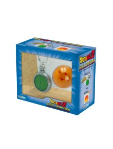 Dragon Ball Set Regalo Portachiavi Radar con Suono e Sfera del Drago N. 4 5,6 cm Abystyle