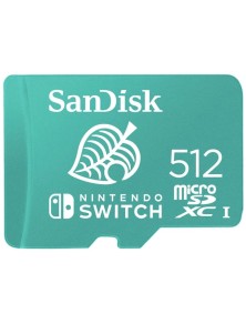 SANDISK MICRO SD XC I 512GB NINTENDO SWITCH ALTRI GENERI - MEMORIE