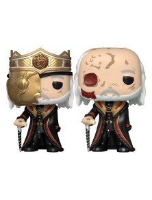 House Of The Dragon Pop! Tv Vinile Figures Masked Viserys 9 Cm  Funko