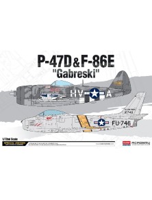 ACADEMY - 1/72 P-47D &...