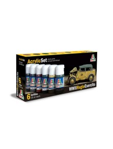 ITALERI - ACRYLIC SET WWII...