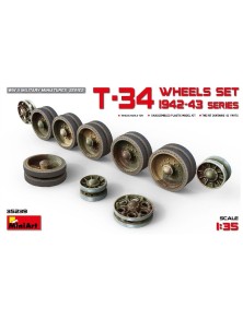 MINIART - 1/35 T-34 WHEELS...