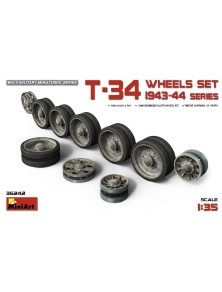 MINIART - 1/35 T-34 WHEELS...